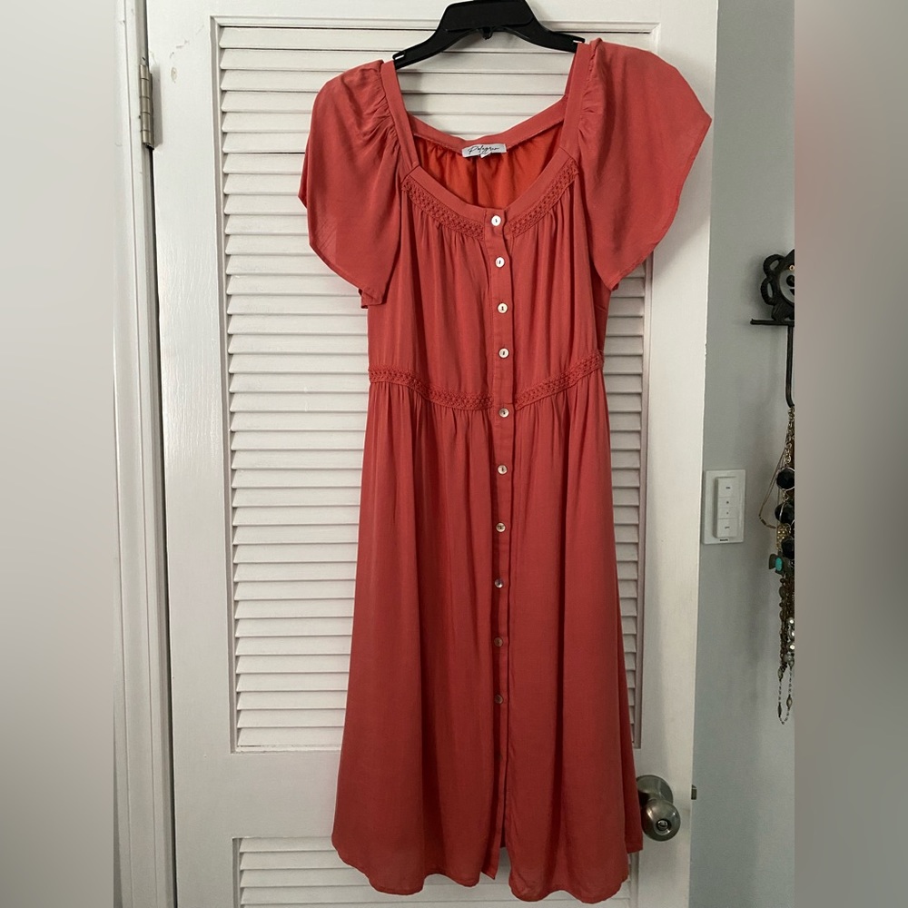 Brigitta Button up Dress from Lucy Ave
